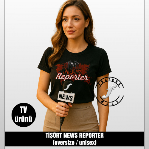 Tişört News Reporter