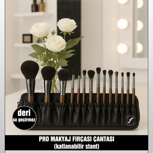 Makyaj Fırça Çantası (001)